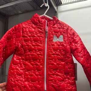 Disney store Minnie Mouse puffer jacket 4T